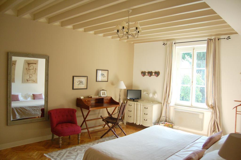 Bed and Breakfast Le Manoir Du Menillet Bornel Zimmer foto