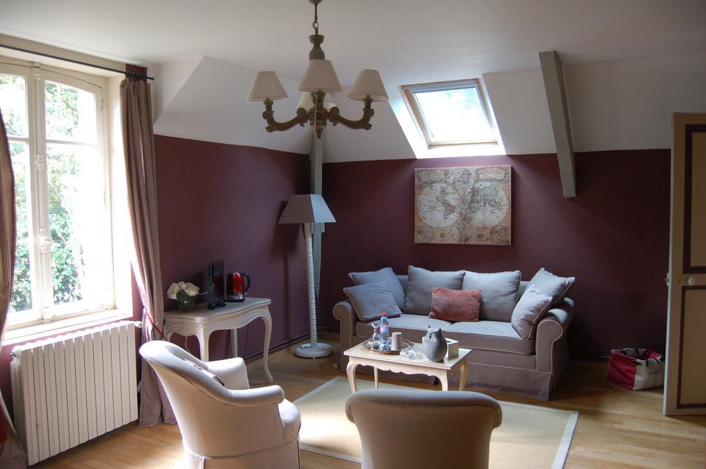Bed and Breakfast Le Manoir Du Menillet Bornel Zimmer foto